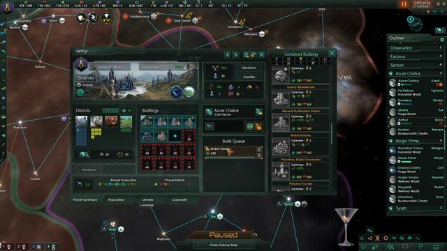 Stellaris Necroids DLC - Playing as Space Vampires! #3