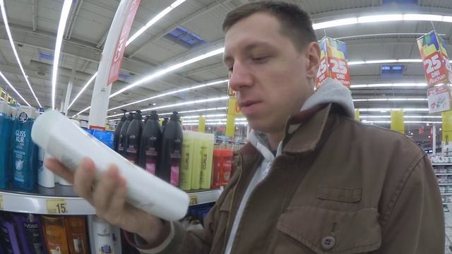 Daniel Olef/// Разговоры про Польшу. 7 Цены на шампуни и гели для душа в Варшаве (Ашан)