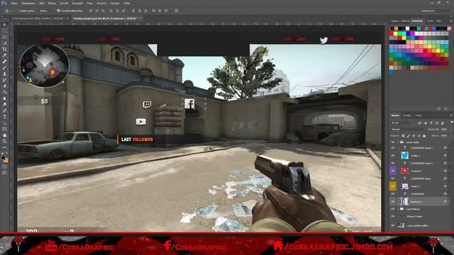 Speed Art: CS:GO "Clean" Overlay #1