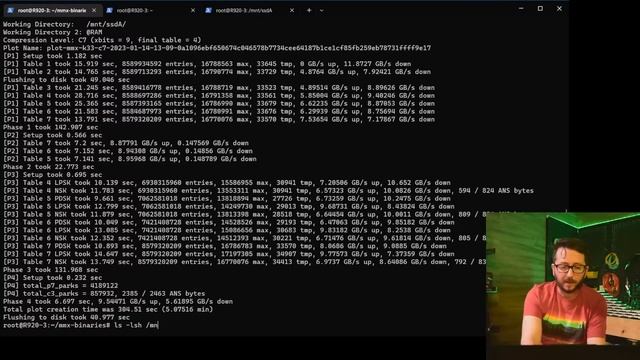 GPU Plotting LIVE! Gigahorse MadMax GPU Plotter for MMX  Chia INSANE TIMES!