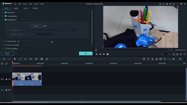 How to Stabilize Shaky Video in Filmora 9