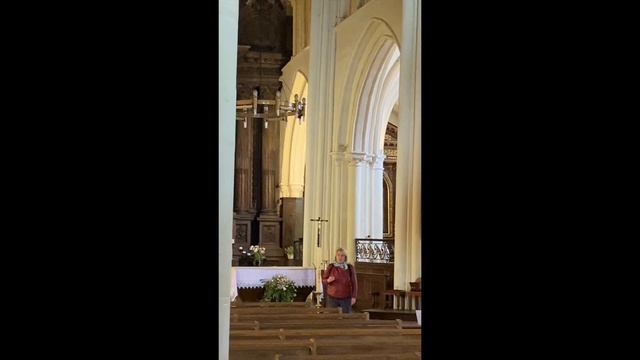 Repérages acoustiques Ave Maria Mascagni église Saint-Ayoul Veronica Antonelli Provins