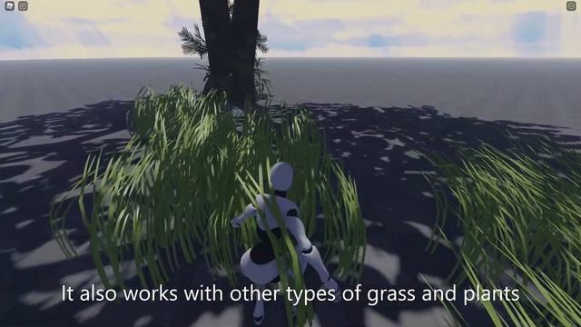 Roblox studio - Interactive Grass Test  Roblox Studio 2022