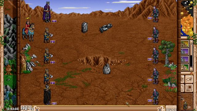 Игра Heroes of Might and Magic II на планшете Андроид: HOMM2 - вторые Герои меча и магии 2. Серия 11