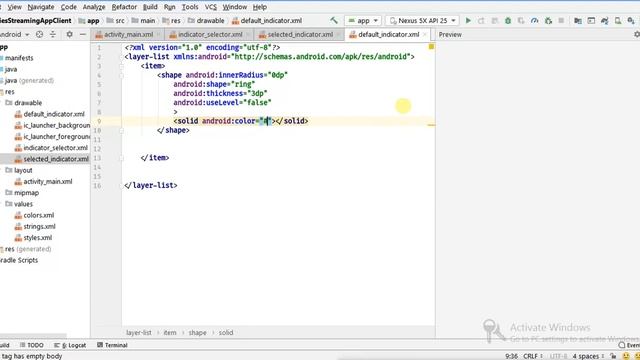 Movies Streaming App Development part 6 (design home Activity)#MoviesStreamingApp