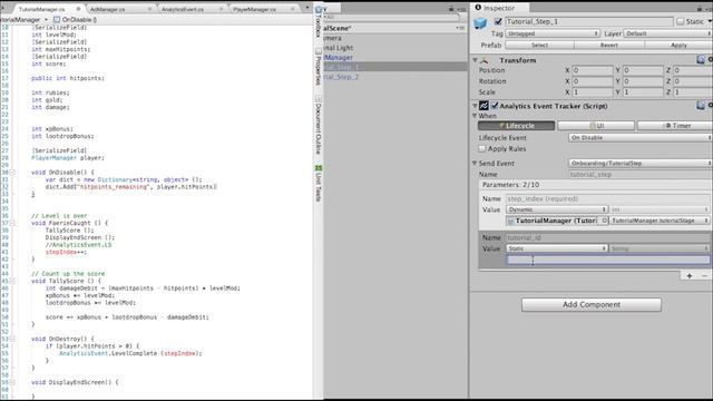 Unity Analytics Standard Events (to code or not to code!)