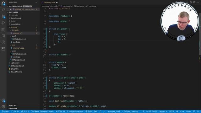 Fastware - Memory allocator series  part1   source repo