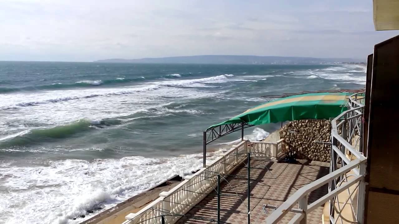 с балкончика отеля в Приморском