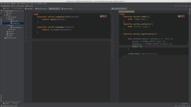 PHP. Пишем свой блог. часть 2