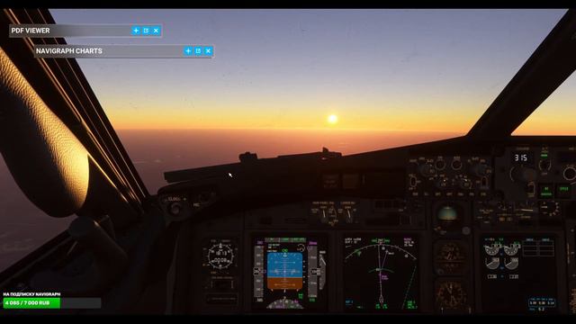 PMDG Boeing 737-700 MSFS 2020 Vatsim Moscow-St Petersburg