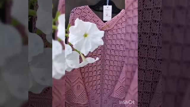 Шаль Aretusa - Нимфа вязаная спицами из #alizebabywool #шальаретуса @knitweek.ru @5motkov.ru