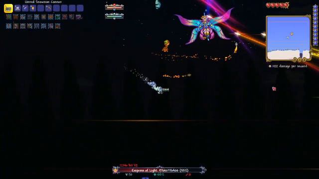 Killing colorful butterfly without getting hit