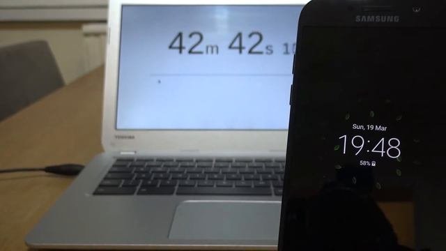 Samsung Galaxy A5 (2017) Charge Speed Test (0-100%)
