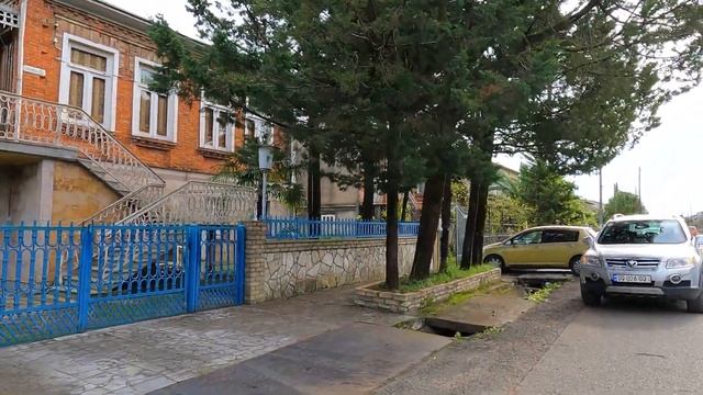 Walking in Poti, Georgia in 2022.