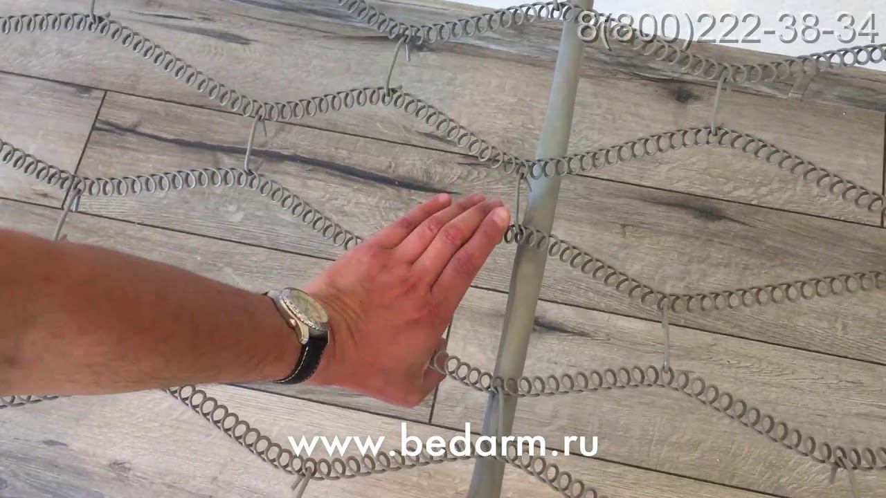 Кровать металлическая двухъярусная СР-2 в сером цвете (обзор с комментариями)
