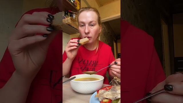 Мукбанг: Суп из дичи - тетерев!