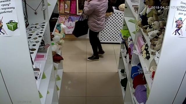 Попытка кражи из воронежского магазина