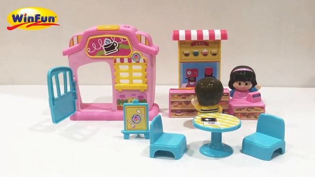 WINFUN Кафене с две фигурки