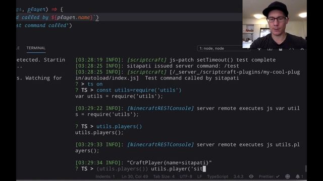 How to write a Minecraft mod with TypeScript
