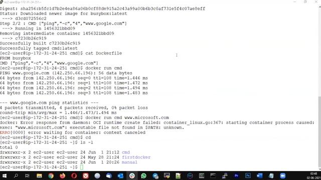 Docker CMD vs Entrypoint | #docker #docker #dockercmd
