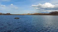 20 октября 2023 г. Берег Аргазинского водохранилища около посёлка Аргази.