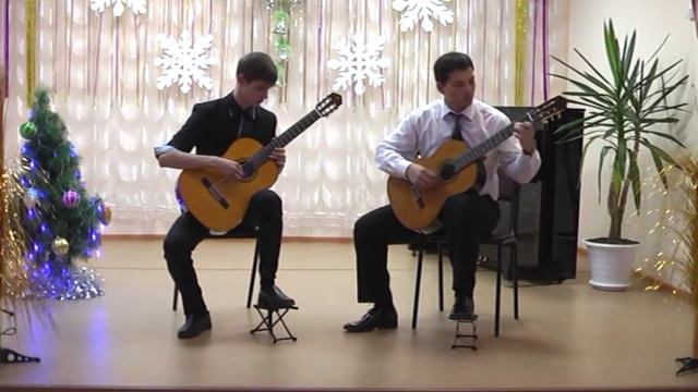 Рябов Александр, Дроцюк Сергей. Ансамбль "Учитель-ученик" 1 категория