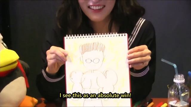 [Eng Sub] Aoi Koga and Miyu Tomita draw Ryota Suzuki for his birthday - Yumekibo