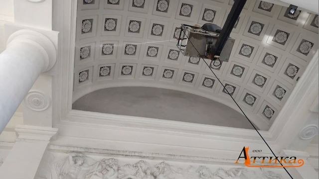 Мытье фасадов. ЦВЗ Манеж и Музей искусства Санкт Петербурга