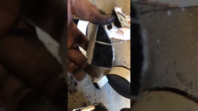 Опель Антара 2.2 Дизель вырезаем сажевый фильтр