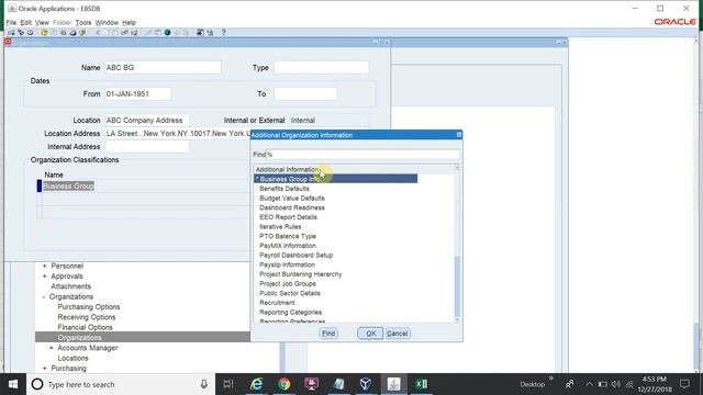 Training   How to Create Business Group in Oracle R12 - Part 11