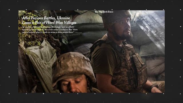 Герберы пробивают ПВО Украины - NYT- трагедия ВСУ в битве за Урожайное - Бойцы РФ о штурме