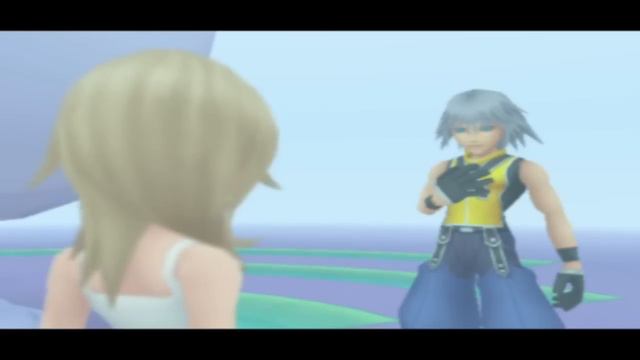 Kingdom Hearts Re:Chain of Memories [Riku] - Riku Replica #2 / Castle Oblivion B2F scenes