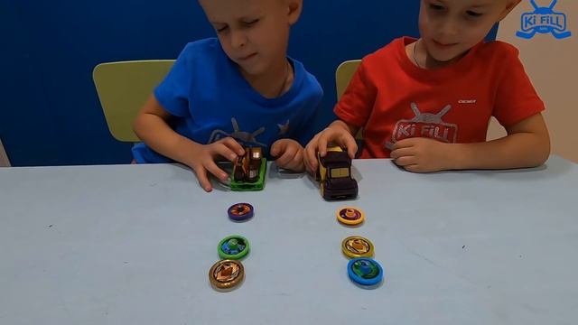 Трансформация ФЭНГСТЕР и БАТТЛТАСК под высоким напряжением ДИКИЕ СКРИЧЕРЫ // KiFill boys