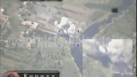 Лётчики нанесли высокоточный удар по мосту через реку Мокрые Ялы в Великой Новосёлки !!!