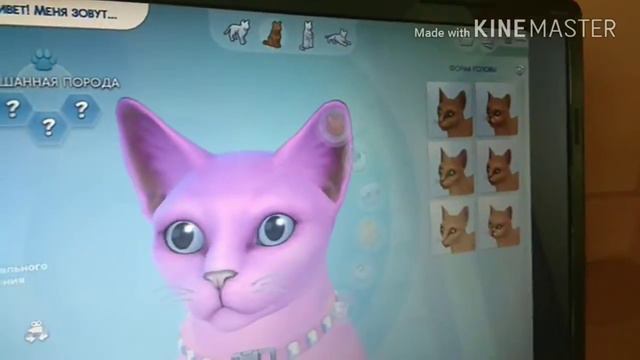 Делаю Кошку лану виде кошки в симс 4