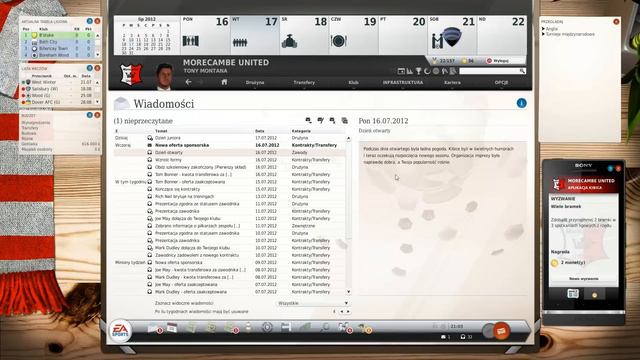 Fifa Manager 2013 odc. 2 - Kończymy obóz treningowy !