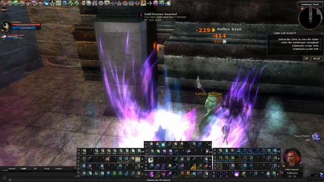 DDO Shiradi Magic Missile Caster - R6 Grim and Barrett Solo