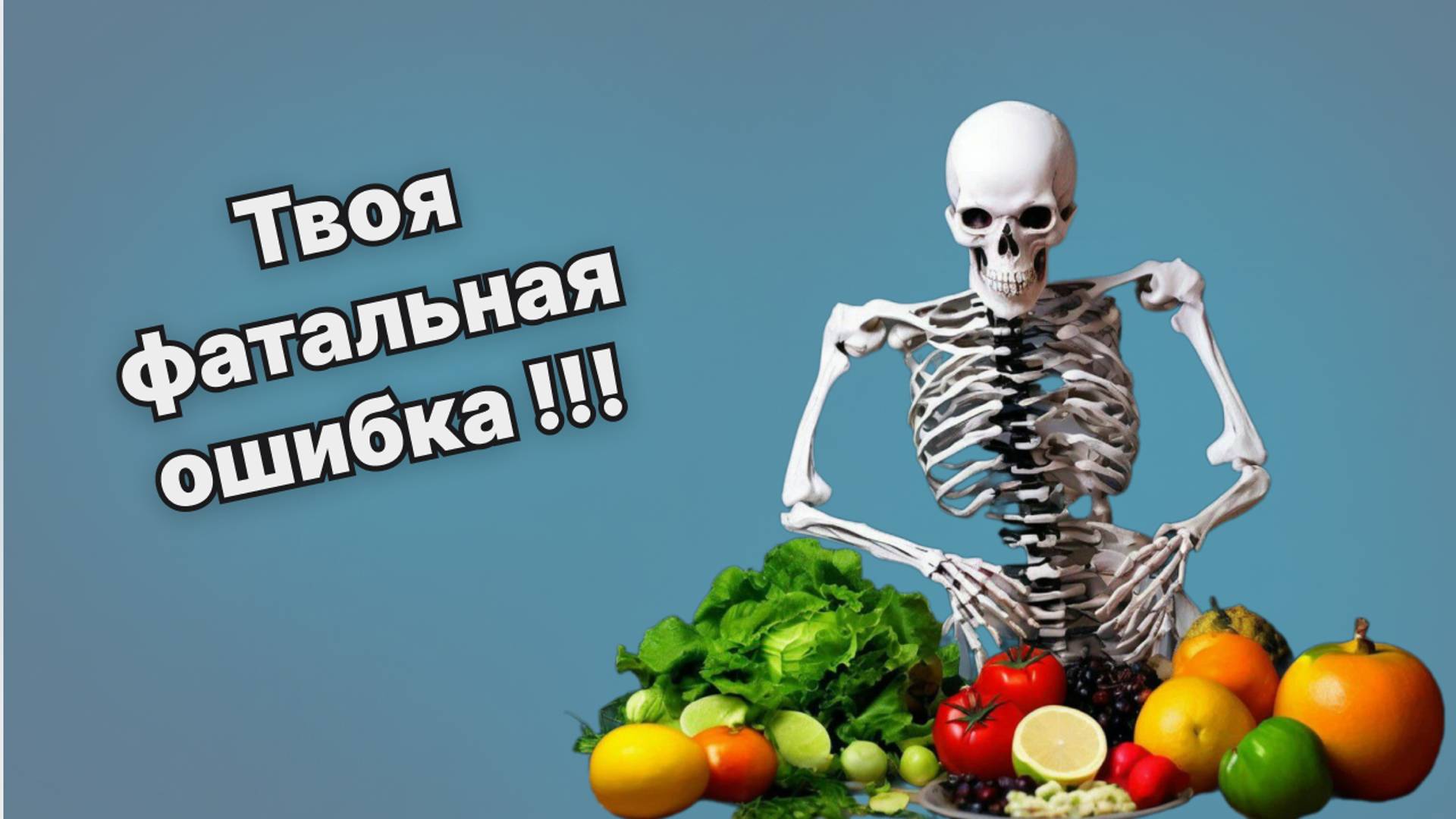 Ошибки в рационе, которые допускают ВСЕ !!!