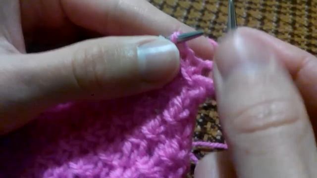 Узор спицами Болгарский крест. The pattern for knitting Bulgarian Cross