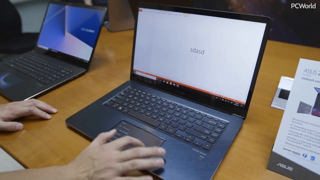 Asus ScreenPad first look: A screen in your touchpad