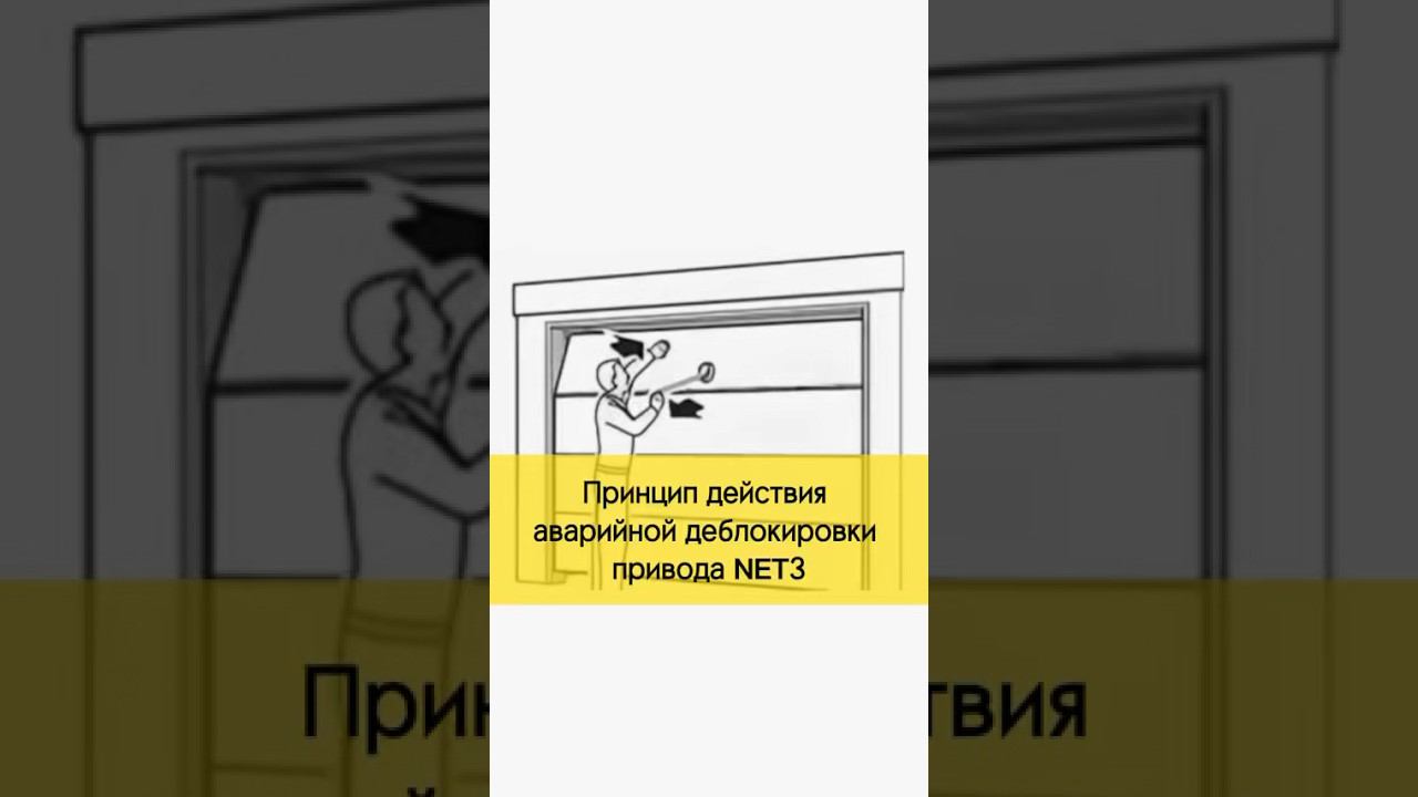 Аварийная деблокировка #net3 #hormann #вратарь #фабрикапользы #снамикайф #херманн #ворота