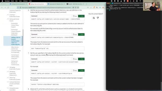 Accessing cluster with Service Account for CI/CD (ZTD add-on)