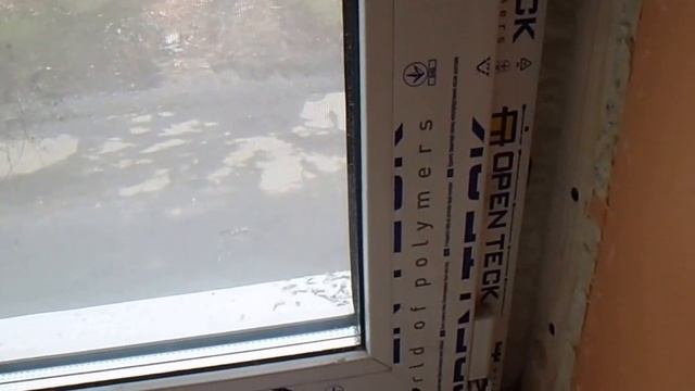 Установка теплых откосов