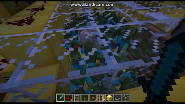 Minecraft моя моб арена битва 1#