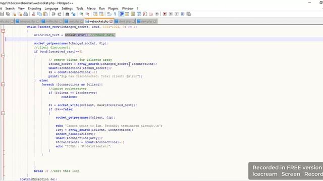 Websocket OMT