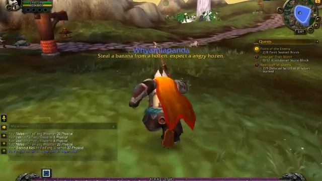 World of Warcraft MoP 6.0.3 Leveling - Panda Monk (7-9)