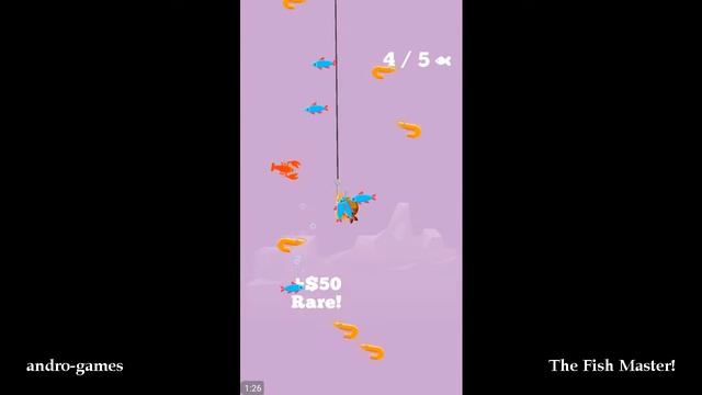 The Fish Master! (by VOODOO) - arcade game for android and iOS - gameplay.