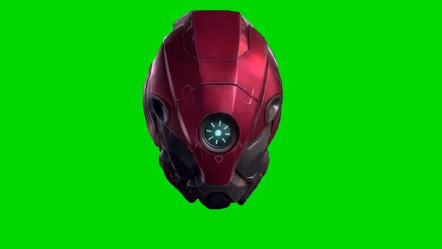 Green Screen Cyberpunk 2077 Helmet video effects