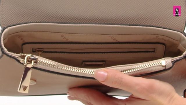 Видеообзор I Женская сумка мессенджер GUESS CORDELIA FLAP SHOULDER  2714316