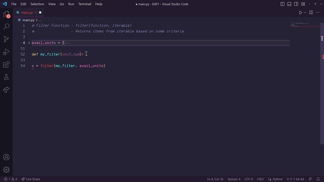 Python's Filter Function Explained..